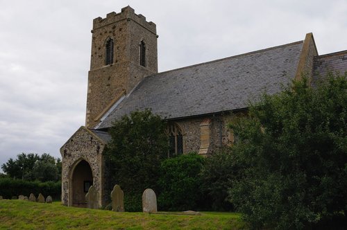 Old Church in the village of Sea Palling