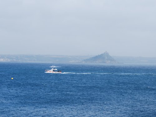 St Michael's Mount taken from the Promenade in Penzance