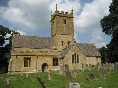 An old church near the village of Snowshill