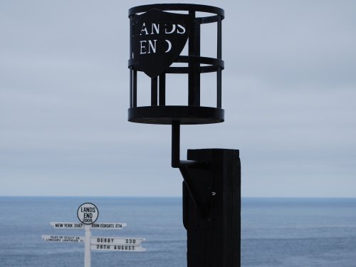 Lands End signs