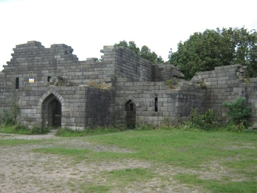 Liverpool Castle in Rivington in Lancashire