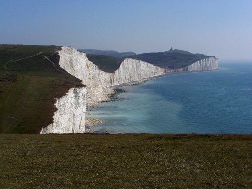 Looking towards Birling Gap and beyond to Eastbourne