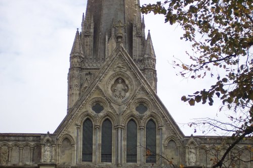Exquisite detail of Salisbury Cathedral