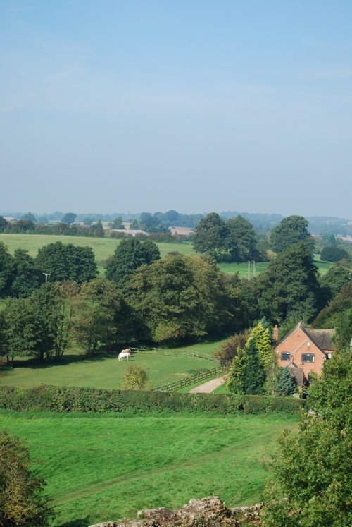 View from the top of the castle