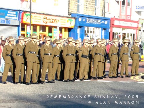 Remembrance 2005 - The Gurkhas at the Cenotaph
