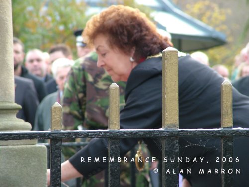 Remembrance 2006 - Town Mayor