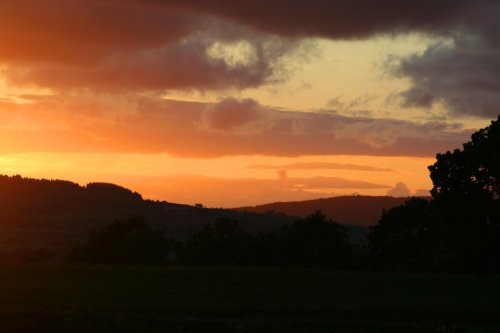 Sunset over the Valley