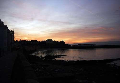 Sunrise over the croft