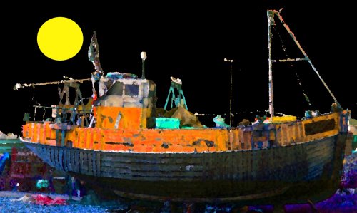 A Hastings fishing boat