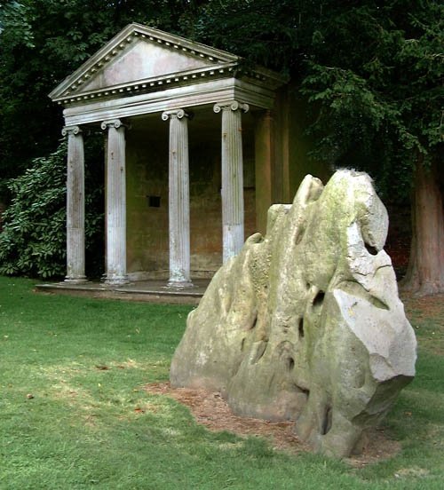 The garden temple at Cobham Hall