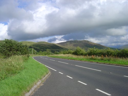 The A591 near Bewaldeth