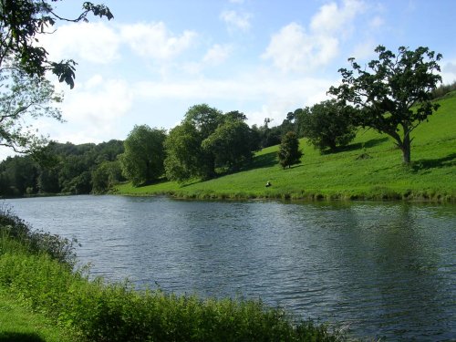 Lake at Ugbrooke House