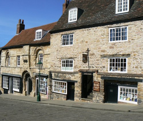 The Jew's House and Jew's Court on the Right