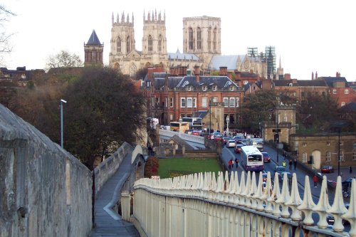 View of the Minster from the City Wall