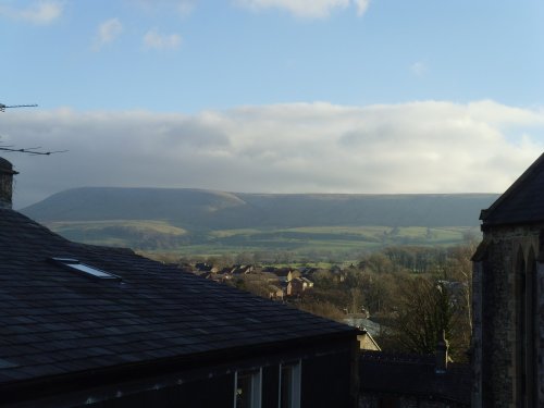 Pendle Hill, from my kitchen window