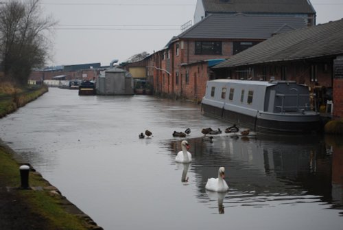 The Canal at Hanbury