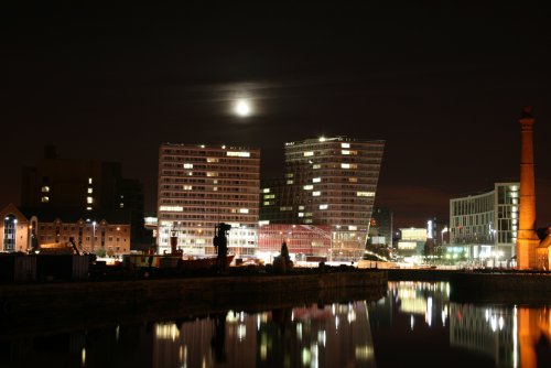 Liverpool by night