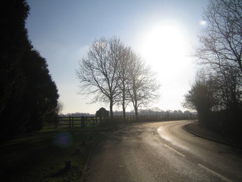 A Winter's day near Kenley Airfield