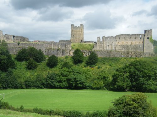 Richmond Castle from Sleegill