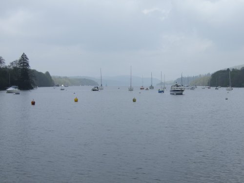 Lake Windermere from Fell Foot park