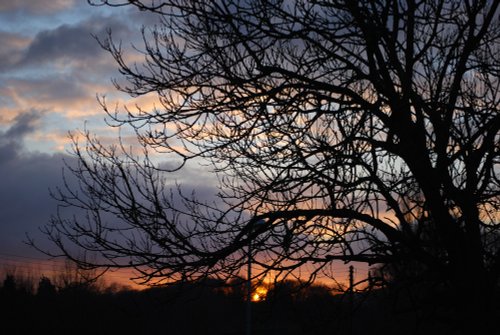 Sunset at Wolverley