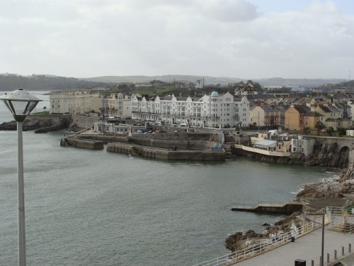 The Hoe looking towards Devonport