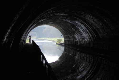 View out of Netherton tunnel