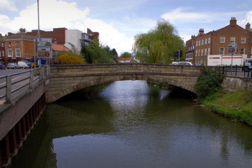 Canal bridge.
