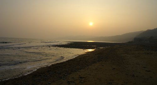Charmouth coastline