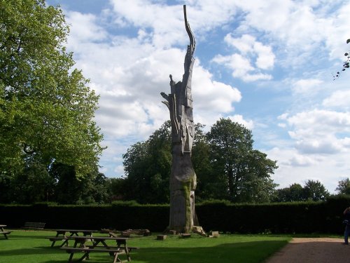 The sculptured tree