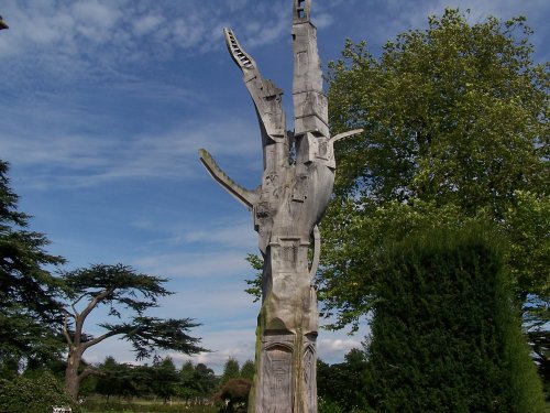 The sculptured tree