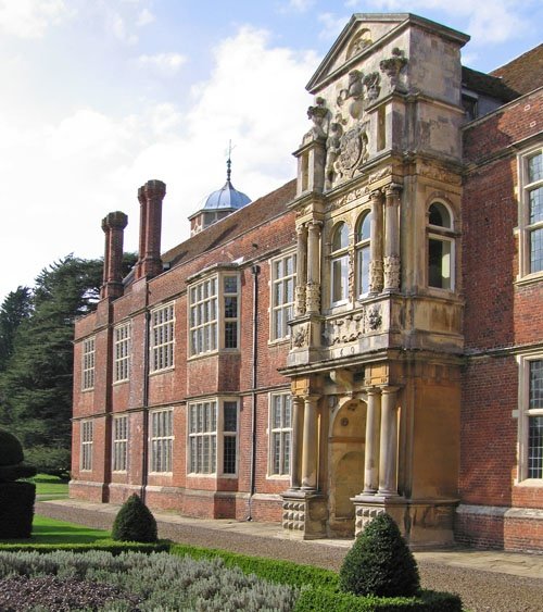 Formal entrance to Cobham Hall, Kent