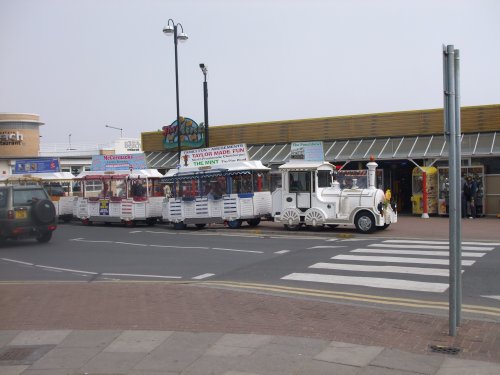 Cleethorpes little white train