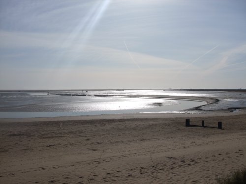 Sunlight on the beach
