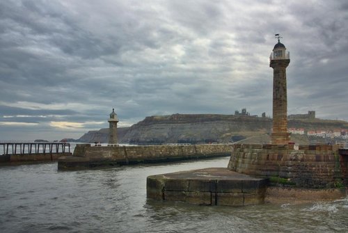 Whitby Harbour entrance