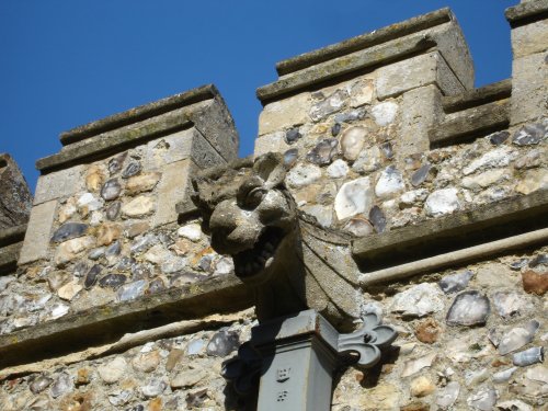 Gargoyle on Necton Church