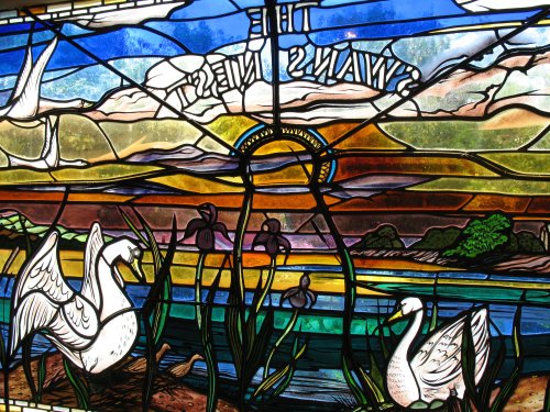 Stained glass window