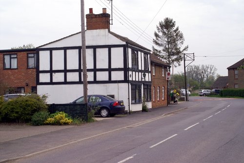 Old house on the main road.