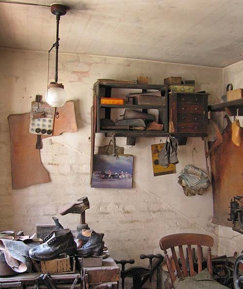Cobbler's Workshop at Blists Hill, Shropshire