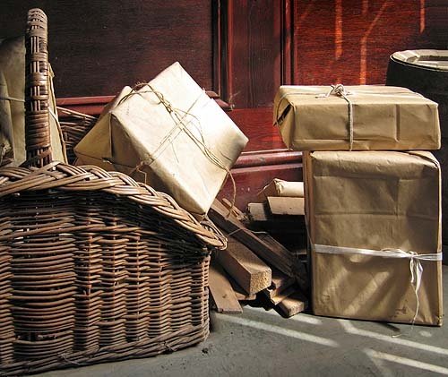 Packages at the Grocery, Blists Hill, Shropshire