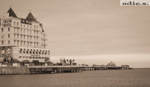 Grand hotel and pier