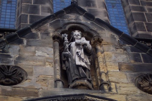 Statue, Presumably St. Hilda