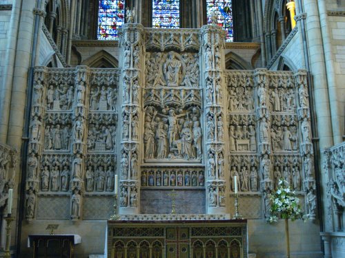Inside Truro Cathedral