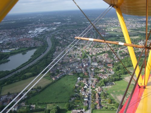 Tongham and Ash from the Air