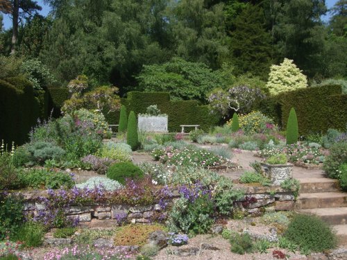 In the Gardens of Knightshayes Court