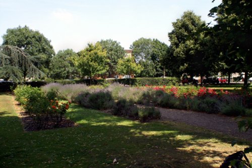 All thats left of the gardens.