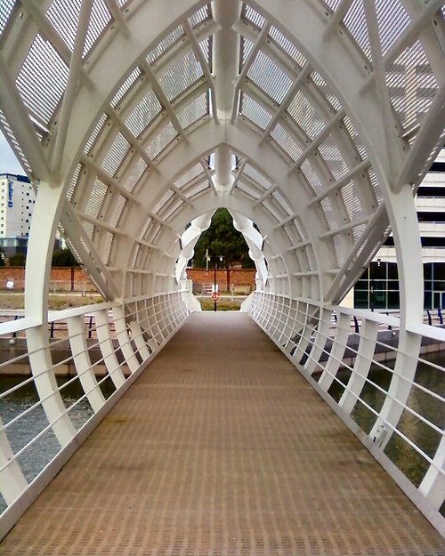 The new bridge over the new canal