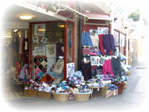 Entrance to indoor market
