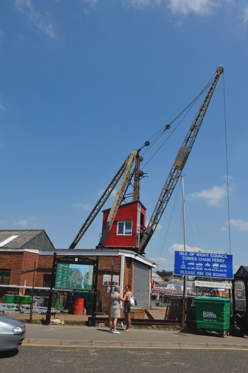 East Cowes Dock Crane  - May 2009