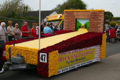 At the Spalding Flower Show.